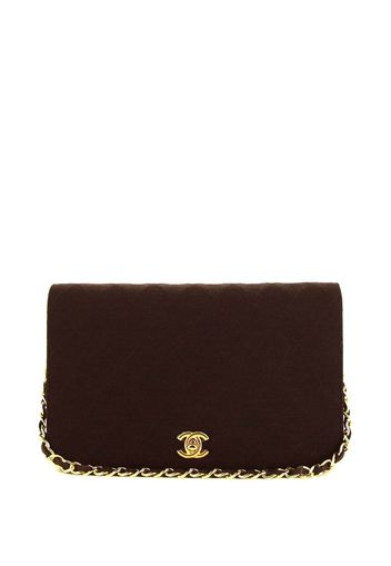 Chanel Pre-Owned Clutch Mademoiselle anni '90 - Marrone