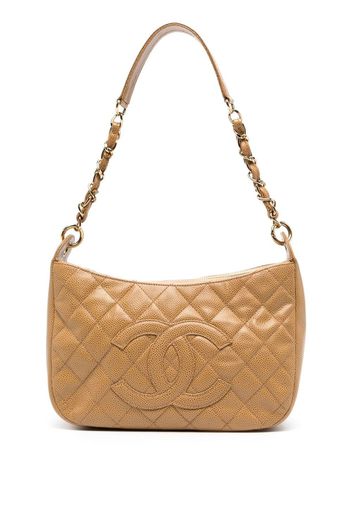 Chanel Pre-Owned Borsa a spalla trapuntata 2002 - Marrone