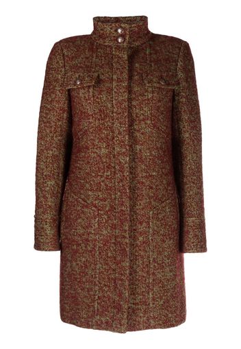 Chanel Pre-Owned Cappotto bouclé - Rosso