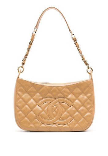 Chanel Pre-Owned Borsa a spalla trapuntata 2002 - Giallo