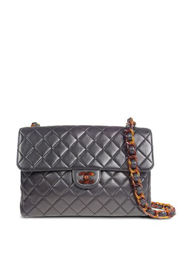 CHANEL Pre-Owned 1997 Tortoiseshell Classic Flap shoulder bag - Nero