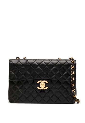 CHANEL Pre-Owned Borsa a spalla grande 1995 - Nero