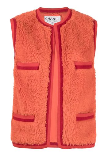 CHANEL Pre-Owned Gilet aperto CC Pre-owned 1994 - Arancione