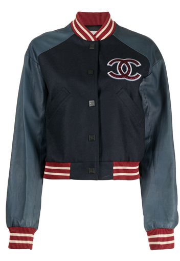 CHANEL Pre-Owned Bomber Sports Line 2004 - Blu