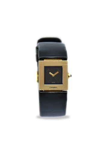 CHANEL Pre-Owned Orologio Matelasse 19mm Pre-owned ani '90-2000 - Nero