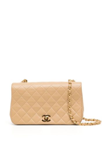 CHANEL Pre-Owned Borsa a spalla Full Flap Pre-owned 1990 - Marrone