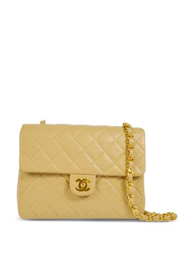 CHANEL Pre-Owned Borsa a spalla trapuntata Pre-owned 1990 - Toni neutri