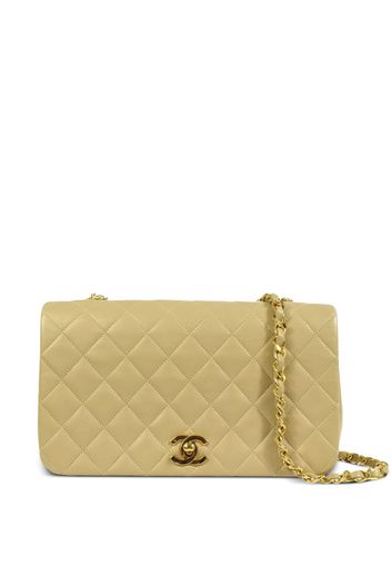 CHANEL Pre-Owned Borsa a spalla Full Flap Pre-owned 1990 - Toni neutri