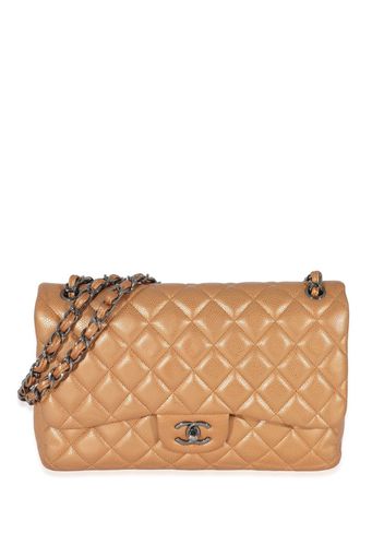 CHANEL Pre-Owned Borsa a spalla Jumbo Double Flap 2011 - Oro