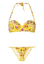 Set bikini con stampa 2001