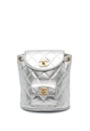 Chanel Pre-Owned Zaino con coulisse anni '91-'94 - Argento