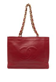 Chanel Pre-Owned Borsa tote CC 1992 - Rosso