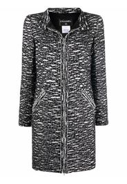 Chanel Pre-Owned 2010 bouclé zip-up jacket - Nero