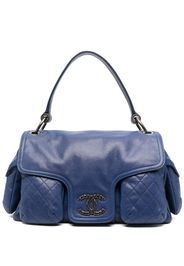 Chanel Pre-Owned Borsa a mano trapuntata Pre-owned anni '09-'10 - Viola