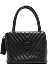 Chanel Pre-Owned Borsa tote con manico 1992 - Nero