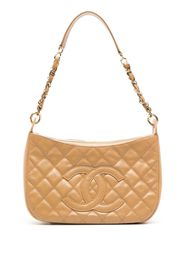 Chanel Pre-Owned Borsa a spalla trapuntata 2002 - Giallo