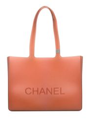 Chanel Pre-Owned Borsa tote Jelly con logo goffrato Pre-owned anni 2010 - Rosso