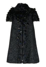 CHANEL Pre-Owned Cappotto in tweed - Nero