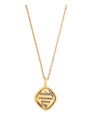 CHANEL Pre-Owned 1980s Rue Cambon pendant necklace - Oro