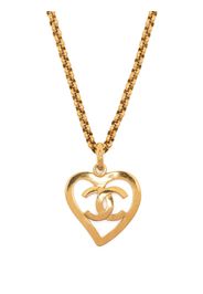 CHANEL Pre-Owned Collana con pendente CC Pre-owned 1995 - Oro