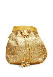 CHANEL Pre-Owned 1991 – 1994 Chanel Brocade Bucket Bag - Oro