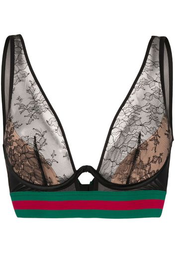 clash wired padded bra