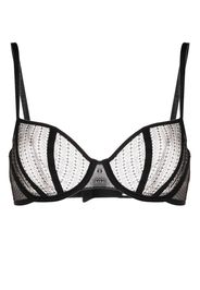 Chantal Thomass structured lace underwire bra - Nero