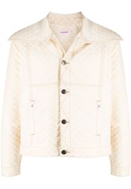 Charles Jeffrey Loverboy button-up jacket - Bianco