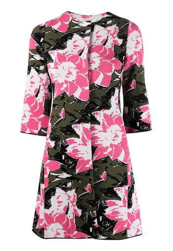 Charlott floral print coat - Rosa