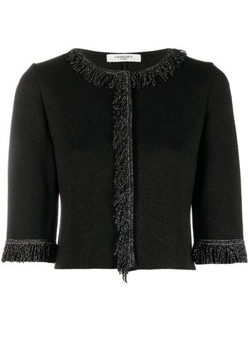 Charlott Cardigan corto - Nero