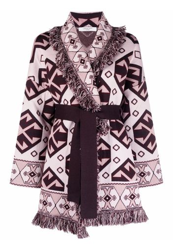 Charlott Cappotto con stampa - Rosa