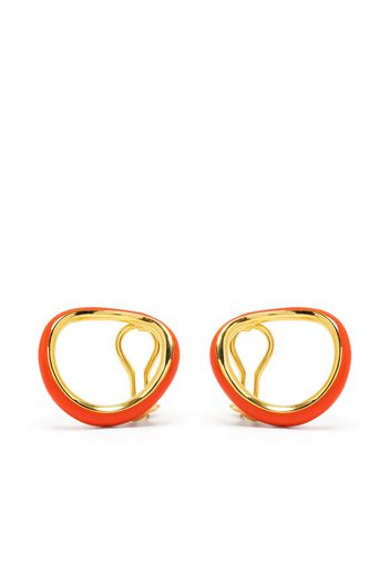Charlotte Chesnais medium Naho large earrings - Oro