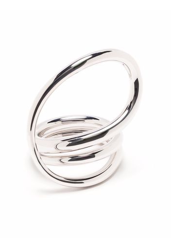 Charlotte Chesnais Anello Round Trip in argento sterling