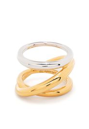 Charlotte Chesnais Triplet stacked ring - Oro