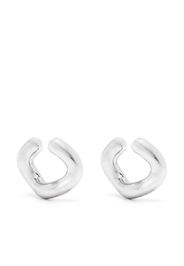 Charlotte Chesnais Wave cuff earring - Argento