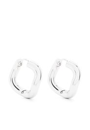 Charlotte Chesnais Small Wave loop earring - Argento