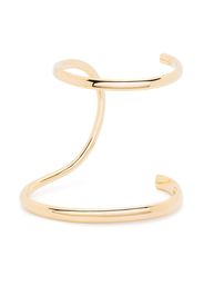 Charlotte Chesnais Surma gold-plated cuff bracelet - Oro