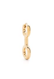 Charlotte Chesnais Binary Chain huggie earring - Oro