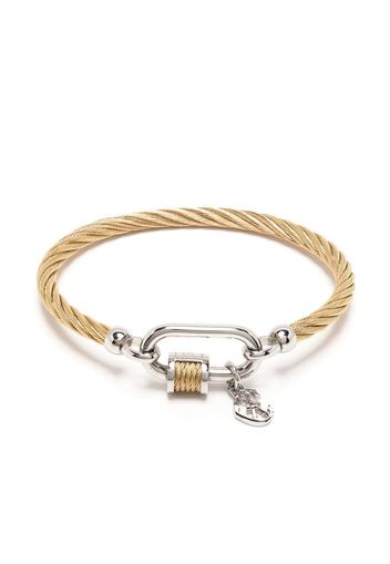 Charriol Forever Lock rope-detail bangle - Oro