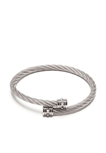 Charriol Celtic rope-detail bangle - Argento