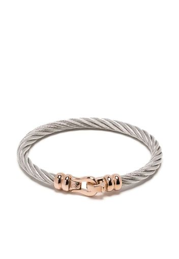 Charriol Ibiza rope-detail bangle - Argento