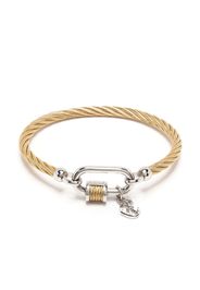 Charriol Forever Lock rope-detail bangle - Oro