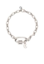 Charriol Forever Lock rope-detail bracelet - Argento