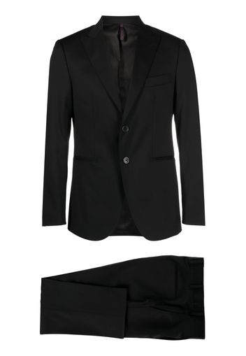 Château Lafleur-Gazin single-breasted wool suit - Nero