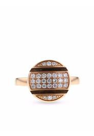 Chaumet 2010s 18kt rose gold Class One diamond ring - Rosa