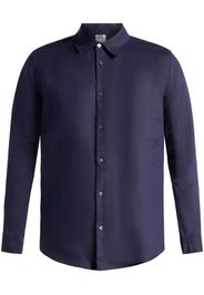 CHÉ long-sleeve linen shirt - Blu