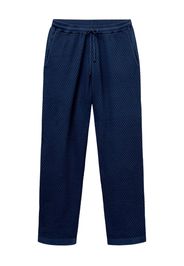 CHÉ textured drawstring trousers - Blu