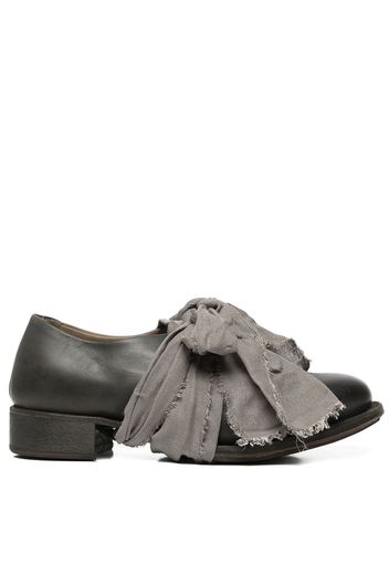 Cherevichkiotvichki laceless silk-knot leather shoes - Grigio