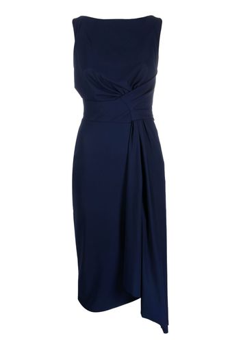 CHIARA BONI La Petite Robe Cinthia wrap-front tailored dress - Blu