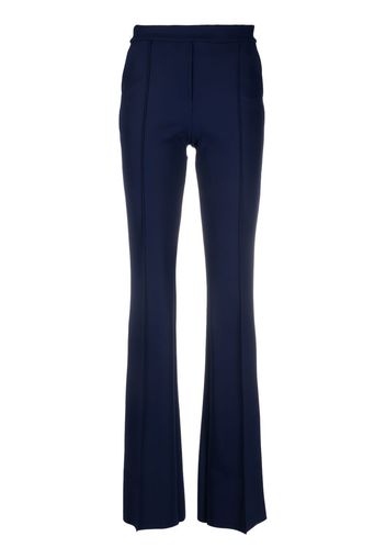 CHIARA BONI La Petite Robe Maren flared slim-cut trousers - Blu